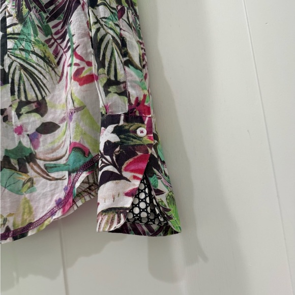 Georg Roth Los Angeles Floral Multicolor Women's Blouse - Picture 3 of 4